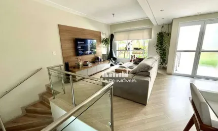 Vende casa em condomínio de 105m², 3 dormitórios, 2 vagas e depósito