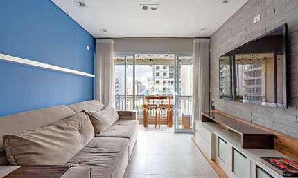 Vende ou aluga apartamento com 99m², 3 dormitórios sendo 1 suíte, 2 vagas e lazer completo, no Brooklin
