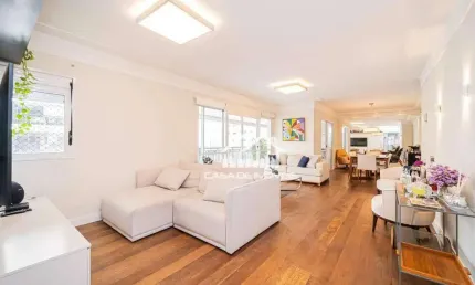 Vende apartamento com 178m², 3 suítes, escritório, 3 vagas, lazer clube, no brooklin