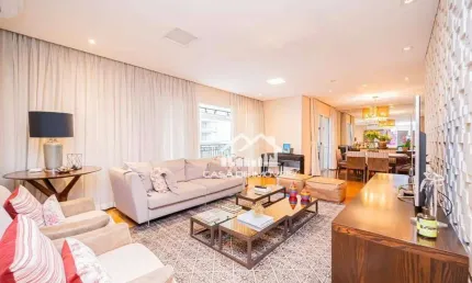 Vende apartamento com 178m², com 4 dormitórios, condomínio clube, 3 vagas, no brooklin