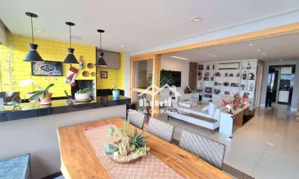 Vende apartamento com 168m², 3 suítes, 3 vagas, condomínio clube completo, na granja julieta.