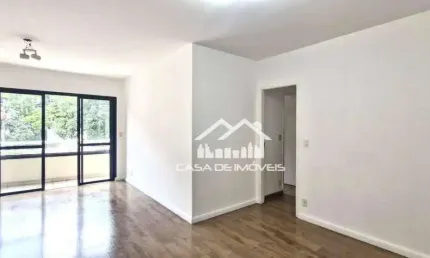 Aluga apartamento de 127m², com 4 suítes e 2 vagas, no Morumbi.