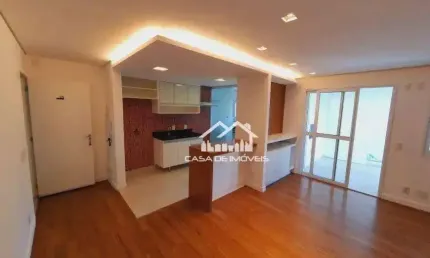 Vende apartamento com 67m², 2 dormitórios, varanda com churrasqueira, 1 vaga e lazer, no Brooklin