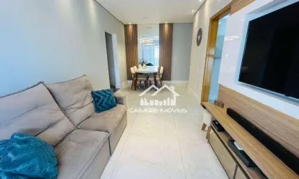 Vende apartamento com 82m², 2 suítes,  2 vagas e lazer, no Campo Grande