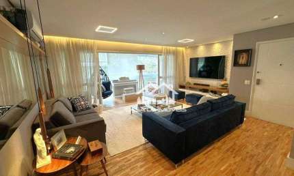 Vende apartamento com 132m², 3 suítes, 2 vagas e lazer, na Vila Andrade