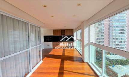 Aluga apartamento com varanda gourmet. Lazer clube. 3 suítes. Próximo ao polo empresarial, na Vila Olímpia.