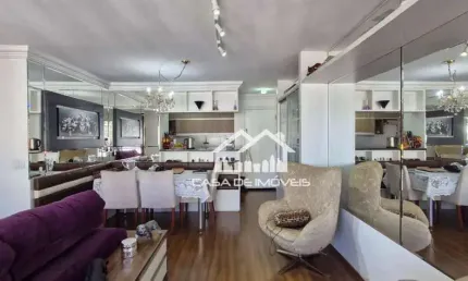 Vende apartamento de 70m², com 2 quartos sendo 1 suíte e 2 vagas, no Morumbi