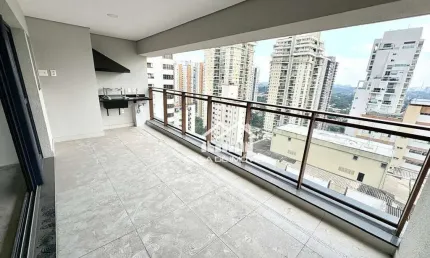 Vende apartamento de 109m², com 2 suítes, 2 vagas, varanda gourmet e lazer completo