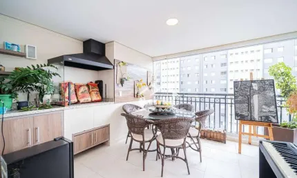 Vende apartamento com 178m², 3 suítes, 3 vagas e lazer clube, no brooklin
