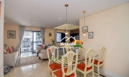 Vende apartamento em Moema Pássaros, com 102m², 2 dormiórios, 2 vagas e lazer.
