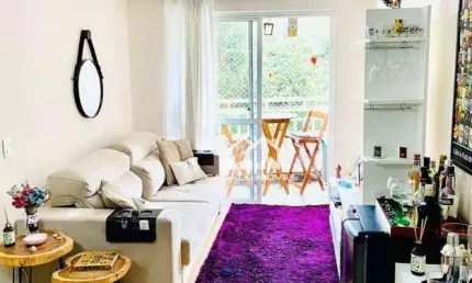 Vende apartamento com 63m², 2 dormitórios sendo 1 suíte, 1 vaga e lazer, no morumbi.