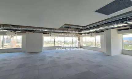 Vende ou aluga conjunto comercial de alto padrão, com 450m², 12 vagas de garagem, na Marginal Tietê, Barra Funda.