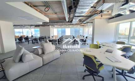 Vende ou aluga sala comercial com 225m², 6 vagas e infraestrutura de alto padrão, na Marginal Tietê, Barra Funda.
