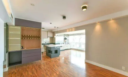 Vende apartamento no campo belo, com 108m², varanda gourmet e 2 vagas.