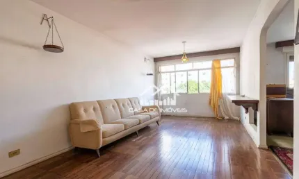 Vende apartamento com 110m², 3 dormitórios e 1 vaga, em Moema Índios.