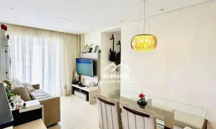 Vende apartamento com 55m², 2 dormitórios, 1 vaga, lazer completo, na vila andrade