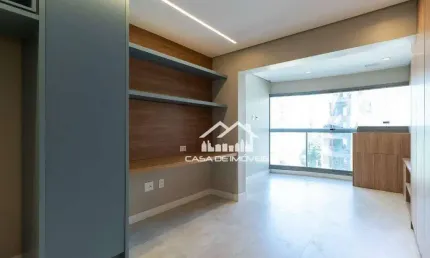 Vende apartamento tipo studio com 32m², no Brooklin ao lado do metrô