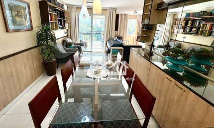 Vende apartamento de 73m², com 2 dormitórios, 1 vaga com lazer, na Vila Andrade