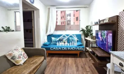 Vende apartamento de 54m², com 3 quartos e 1 vaga, no morumbi.