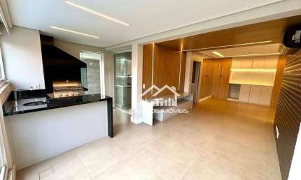 Vende apartamento de 145m², com 4 dormitórios, 2 suítes, 2 vagas, varanda gourmet