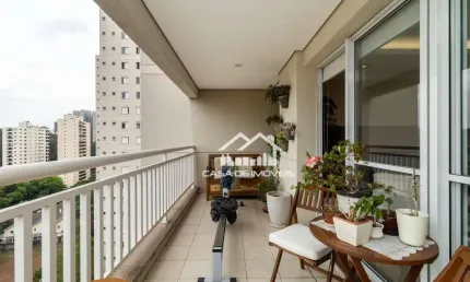Vende apartamento com 145m², 3 suítes, escritório, 3 vagas e lazer clube, no morumbi.