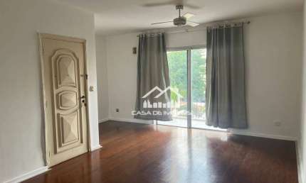 Aluga apartamento com 114m², 3 dormitórios, 1 suíte, 2 vagas, em Moema.