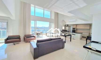 Aluga apartamento semi mobiliado, com 202m², no Panamby