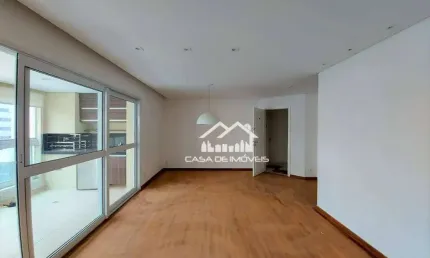 Aluga apartamento com 126m², 3 suítes, 3 vagas e lazer completo, no Brooklin