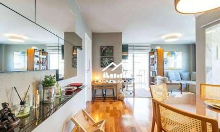 Apartamento à venda, 85m² 2 dormitórios, 1 suíte, 1 vaga, no Campo Belo
