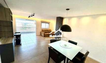 Vende ou aluga apartamento de 86m², com 2 dormitórios, sendo 1 suíte, 1 vaga, varanda e lazer completo