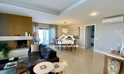 Aluga, cobertura, penthouse, mobiliada, Brooklin, 3 dormitórios, 2 suítes, piscina, churrasqueira e lazer completo