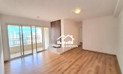 Aluga apartamento com 86m², 3 dormitórios, 1 suíte, 2 vagas, churrasqueira e lazer, no Brooklin