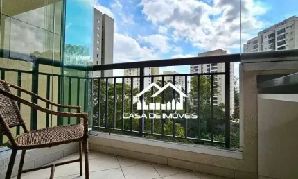 Vende apartamento com 51m², no morumbi, em condomínio clube.
