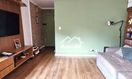 Vende ou aluga apartamento de 70m², com 2 dormitórios e 1 vaga na Vila Suzana.