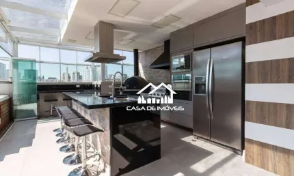 Vende cobertura com Jacuzzi, espaço gourmet, 146m², 3 suítes e 2 vagas, no Morumbi.