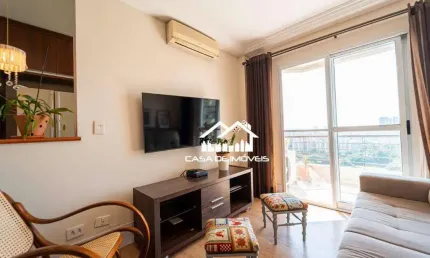 Vende cobertura duplex com 2 suítes, 1 dormitório, 3 vagas, churrasqueira privativa e lazer no Panamby.