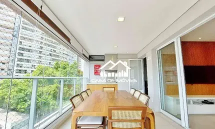 Aluga ou vende apartamento com 3 suítes, varanda gourmet e lazer completo no brooklin.