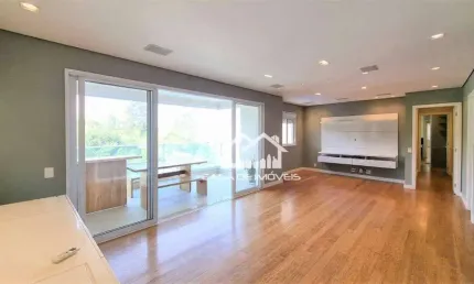 Aluga apartamento com 127m², 3 suítes, 2 vagas, varanda gourmet e lazer clube, no panamby