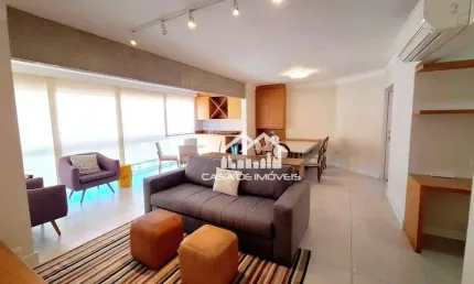 Aluga apartamento mobiliado com 112m², com 3 dormitórios e lazer clube, na vila olímpia
