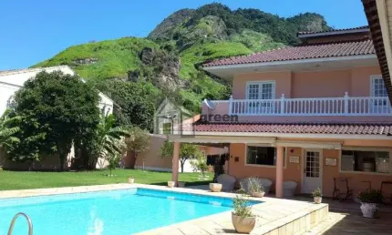 Casa em condomínio fechado com 5 quartos à venda na Estrada Vereador Alceu de Carvalho, 60, Recreio dos Bandeirantes, Rio de Janeiro, 566 m2 por R$ 4.750.000