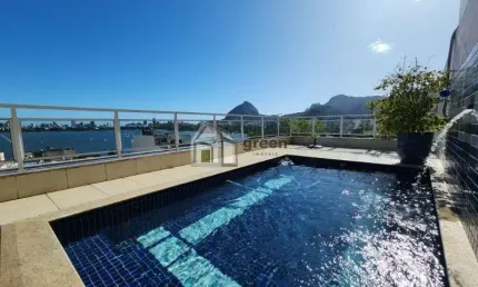 Cobertura com 4 quartos à venda na Avenida Lineu de Paula Machado, 104, Lagoa, Rio de Janeiro, 445 m2 por R$ 11.900.000