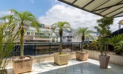 Cobertura com 3 quartos à venda na rua professor taciel cylleno, 433, recreio dos bandeirantes, rio de janeiro, 200 m2 por r$ 1.300.000