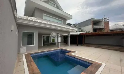 Casa em condomínio fechado com 4 quartos à venda na estrada vereador alceu de carvalho, 665, recreio dos bandeirantes, rio de janeiro, 400 m2 por r$ 3.850.000
