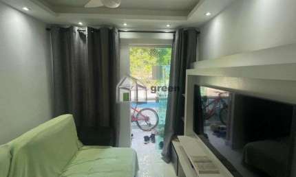 Apartamento com 2 quartos à venda na Estrada Santa Maura, 900, Jacarepaguá, Rio de Janeiro, 52 m2 por R$ 260.000