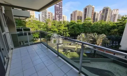 Apartamento com 1 quarto à venda na avenida alceu amoroso lima, 105, barra da tijuca, rio de janeiro, 62 m2 por r$ 595.000