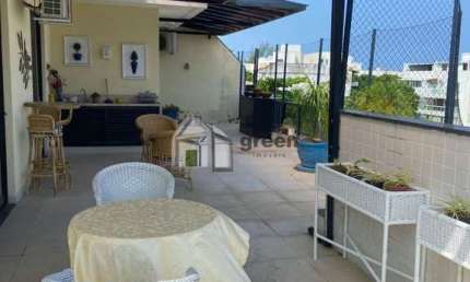 Cobertura com 3 quartos para alugar na Rua Sérgio Branco Soares, 234, Recreio dos Bandeirantes, Rio de Janeiro, 262 m2 por R$ 7.000