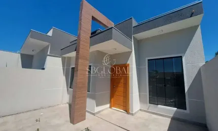 Casa com 02 quartos no balneário uirapuru em itapoá-sc