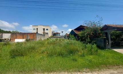 Terreno aterrado no Balneário Brasilia em Itapoá/SC perto do centro comercial!