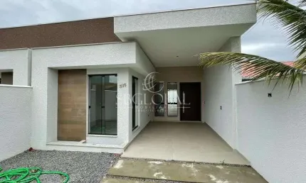 Casa com 97.46m² e 03 quartos na Barra do Saí em Itapoá/SC