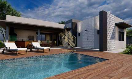 Casa com 3 dormitórios à venda, 288 m² por R$ 1.900.000,00 - Condomínio Residencial Shamballa III - Atibaia/SP